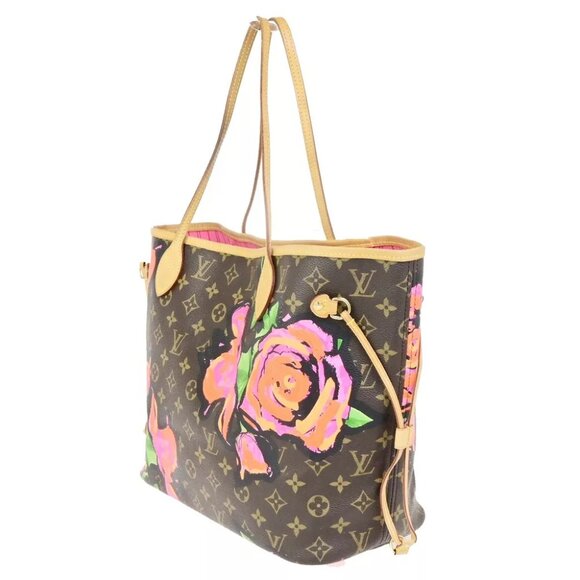 LOUIS VUITTON Neverfull MM Shoulder Tote Bag Monogram Rose Brown M48613 369RK837 - Picture 11 of 16